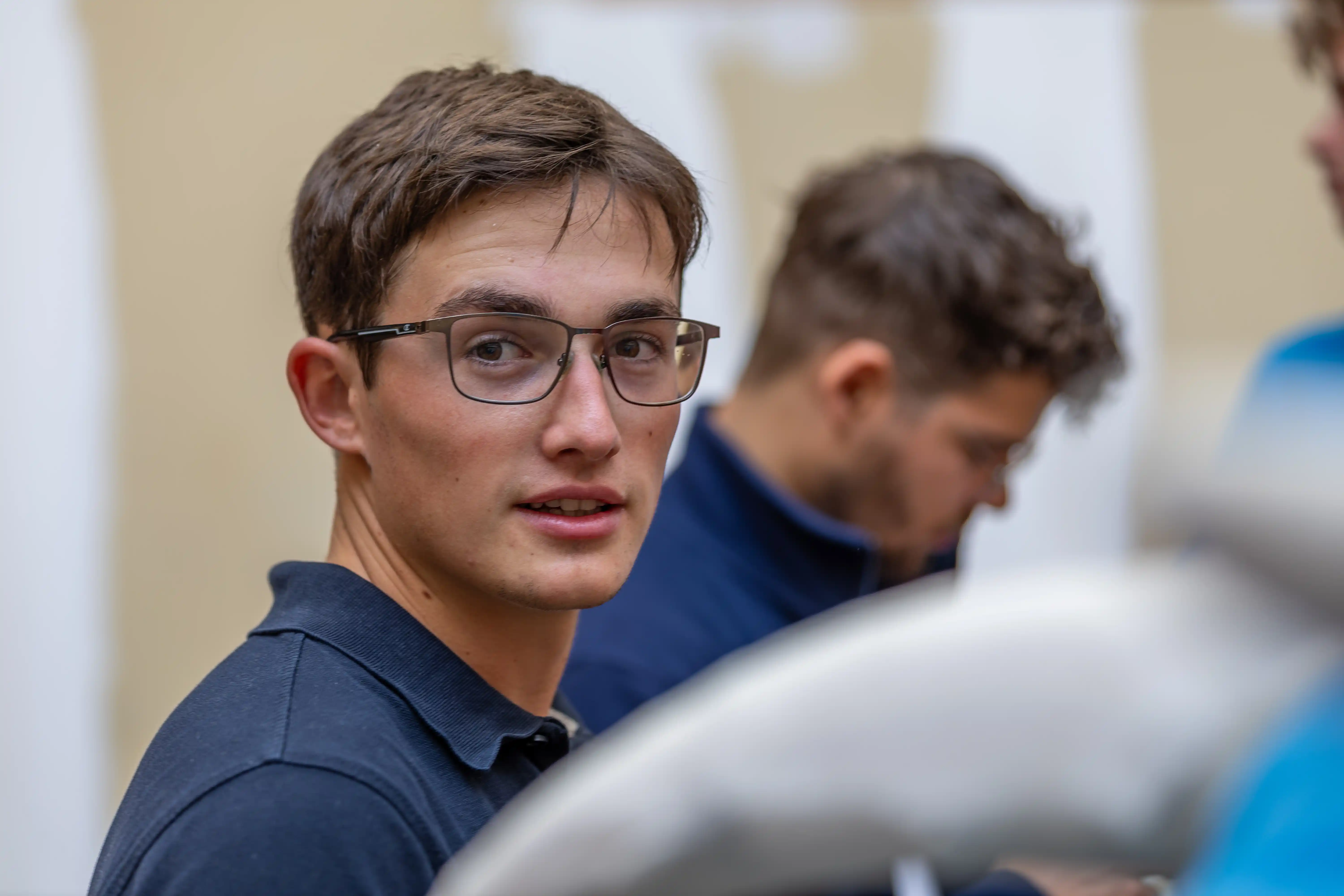 Photo au bâtiment L de Centrale Nantes