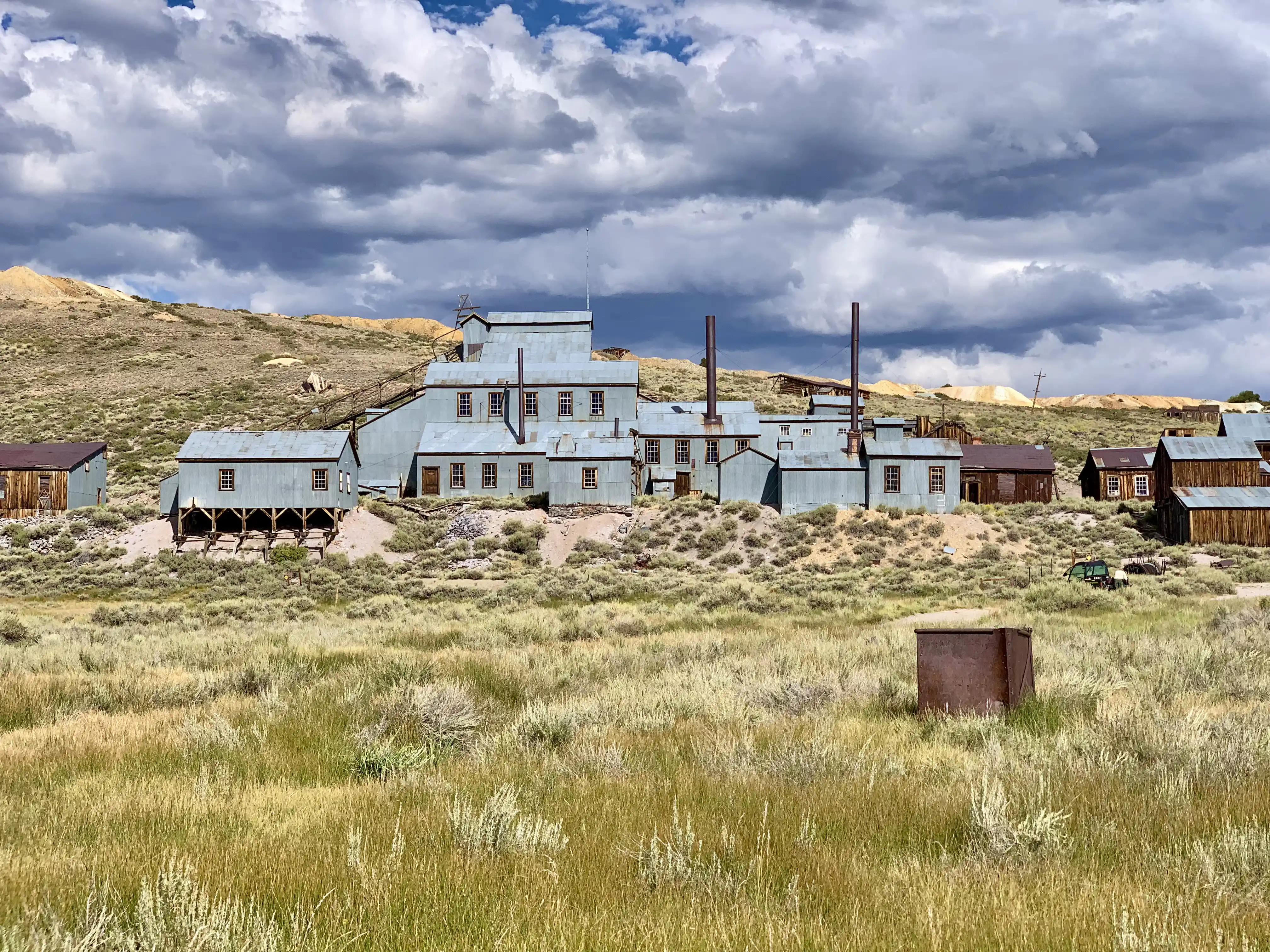 Photo d'une mine abandonnée en Californie